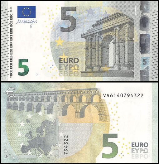 Euro €5 Bills